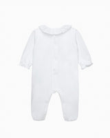 Baby Smocked Onesie in Duck & Bunny
