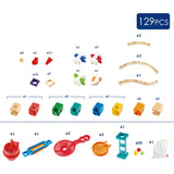 Quadrilla Super Spiral Wooden Marble Run Construction