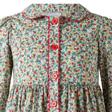 Apple Blossom Button-Front Dress