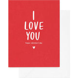 I Love You Card