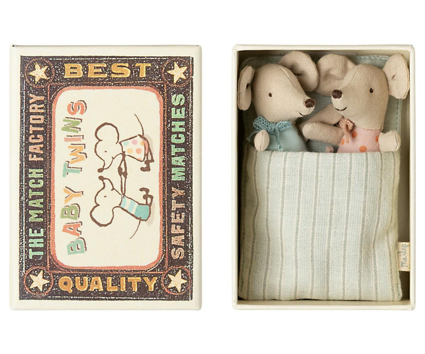 Twins, Baby mice in matchbox