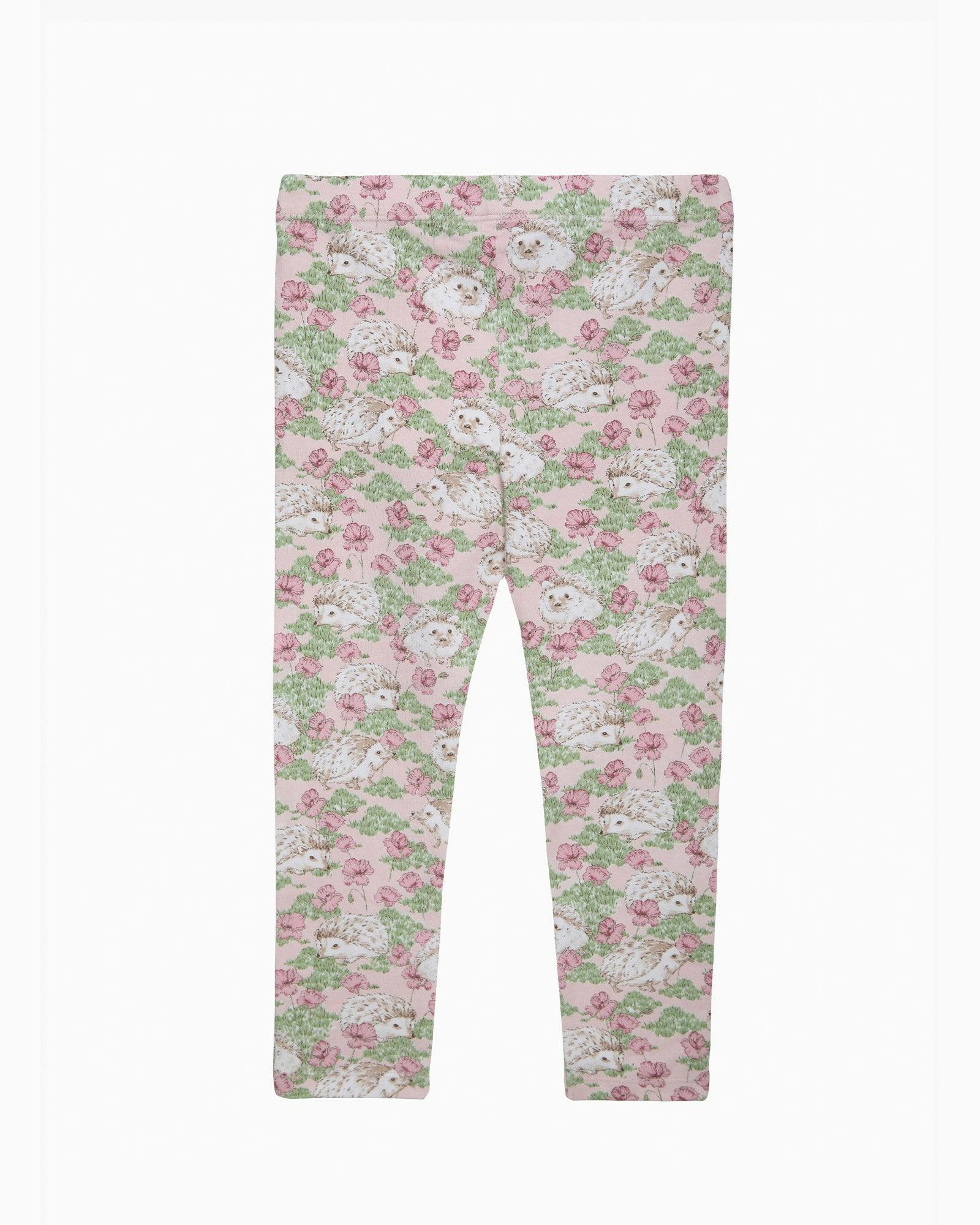 Hedgehog Leggings in Pink