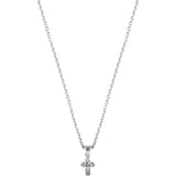 Brooklyn Cross Necklace - Cable Chain