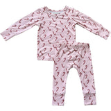 Girl's Christmas Long Sleeve Lounge Set
