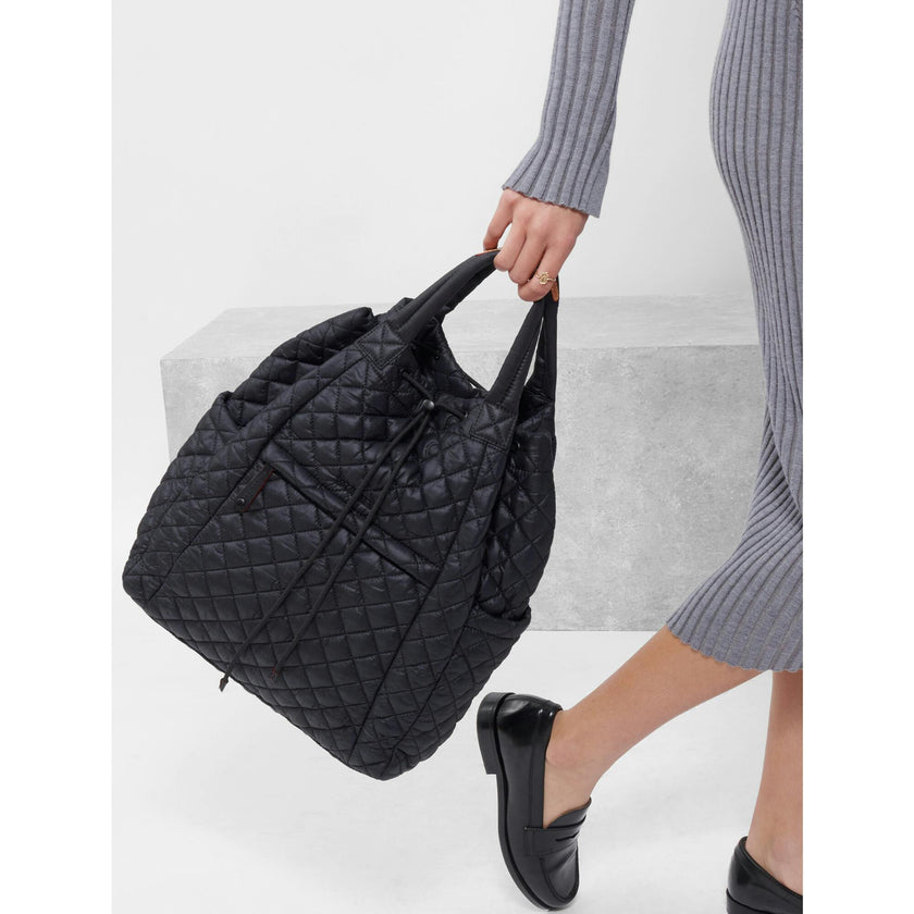 Black Metro Convertible Backpack