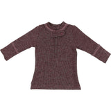 Unisex Montee Zipper Henley Shirt