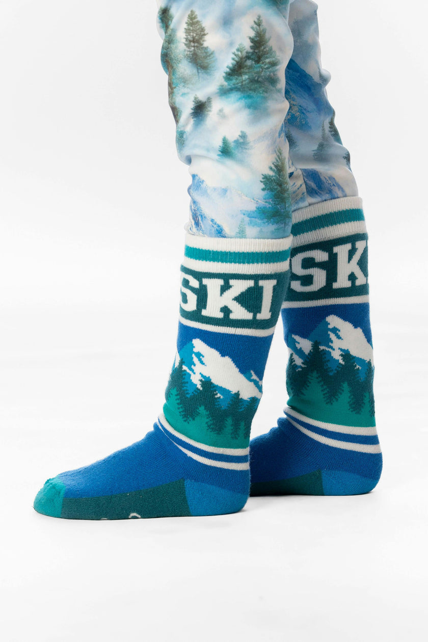 Ski Socks Dark Blue