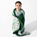 Minecraft: Overworld Dreams Bamboo Sherpa Blanket