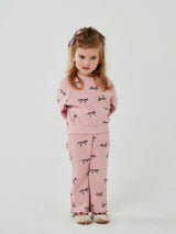Ava Ribbon Sweatshirt Set