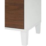 Tyler Modern Wooden Floor Storage Cabinet with Drawer for Bathrooms