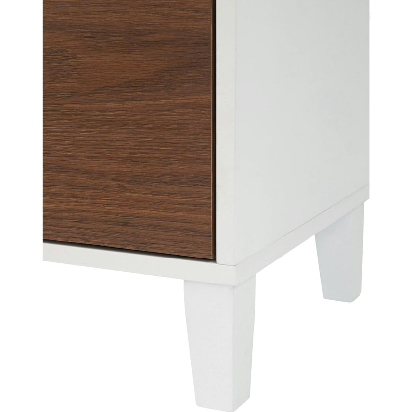 Tyler Modern Wooden Floor Storage Cabinet with Drawer for Bathrooms