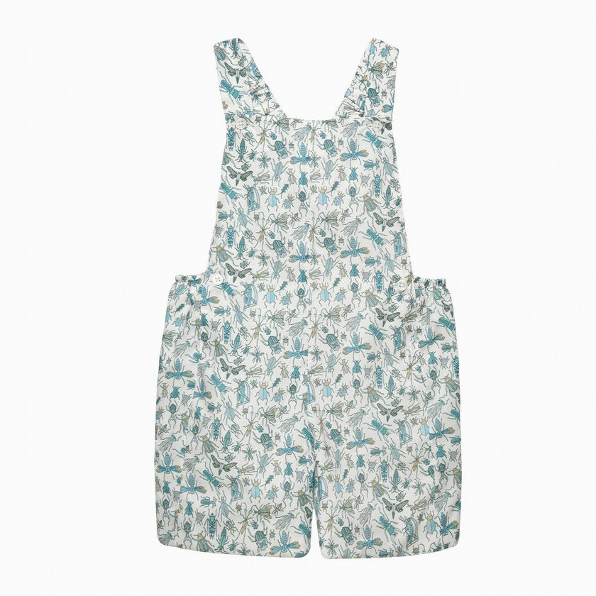 Baby Alexander Bib Shorts in Blue Bugs