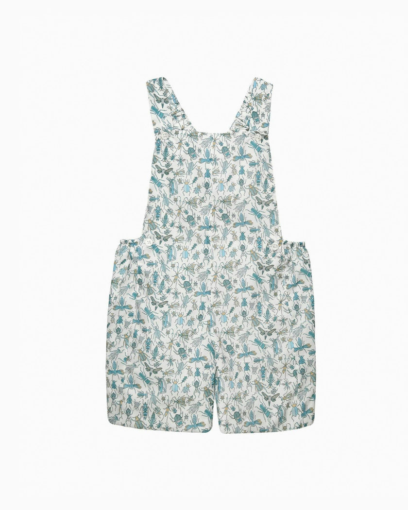 Baby Alexander Bib Shorts in Blue Bugs