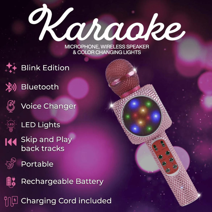 Sing-along Bling  Bluetooth Karaoke Microphone