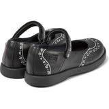 Duet Twins Printed Leather Mary Jane Shoes