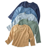 PAYTON 5-Pack Waffle Henleys