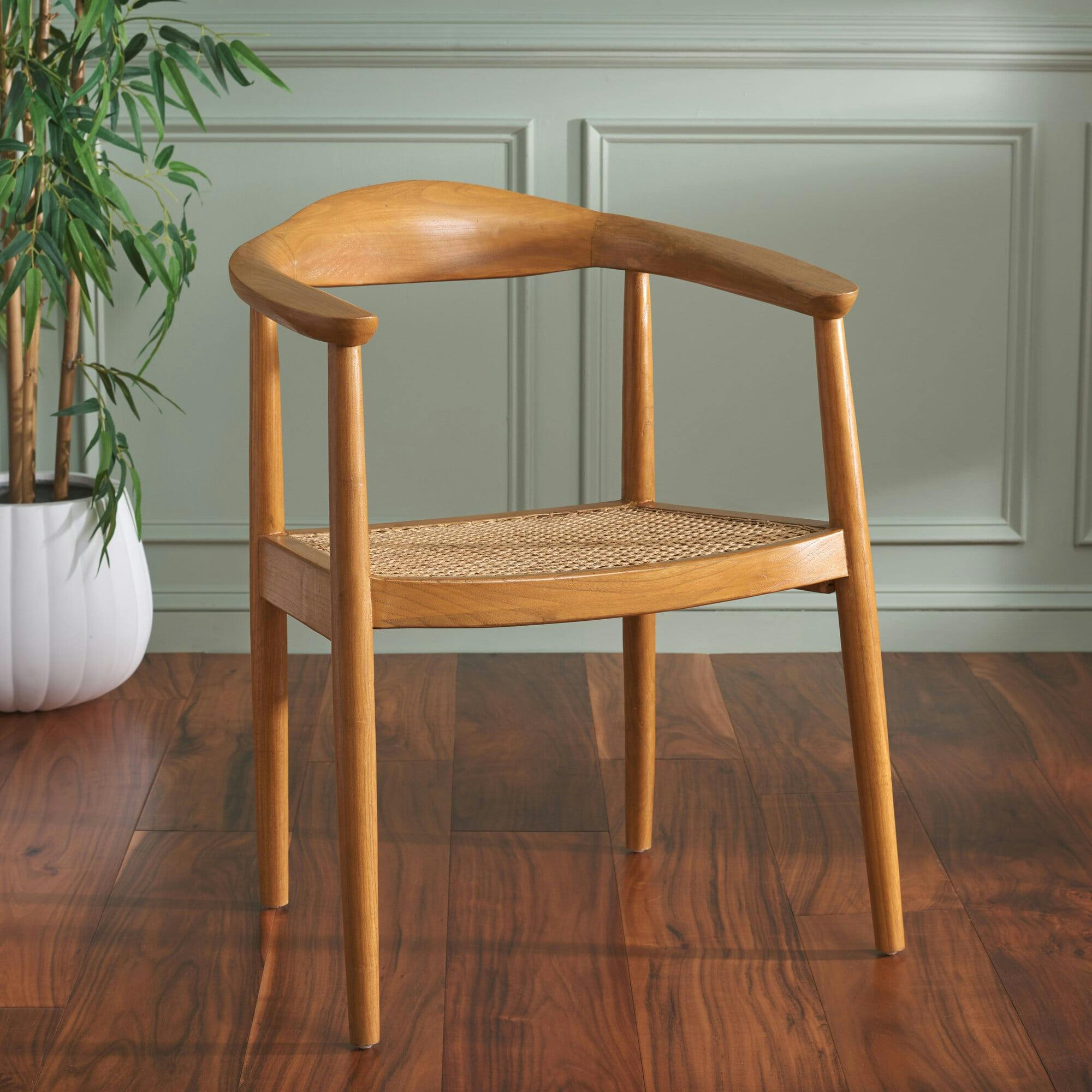 Savina Open Webbing Accent Chair
