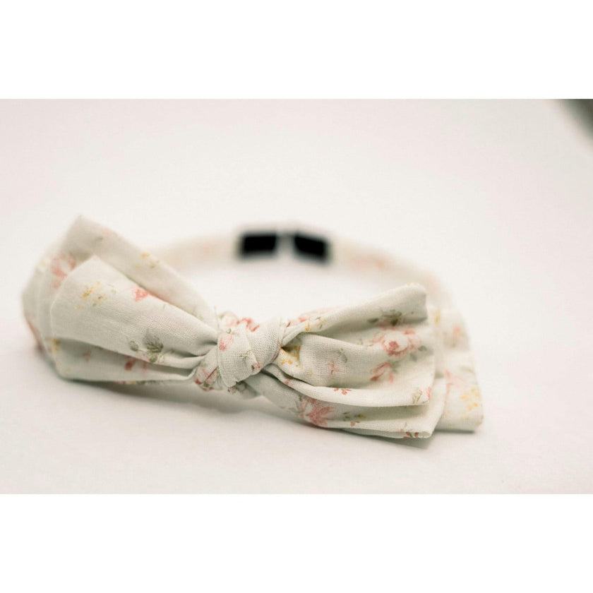 Three Little Bows Headband | Spring Petals