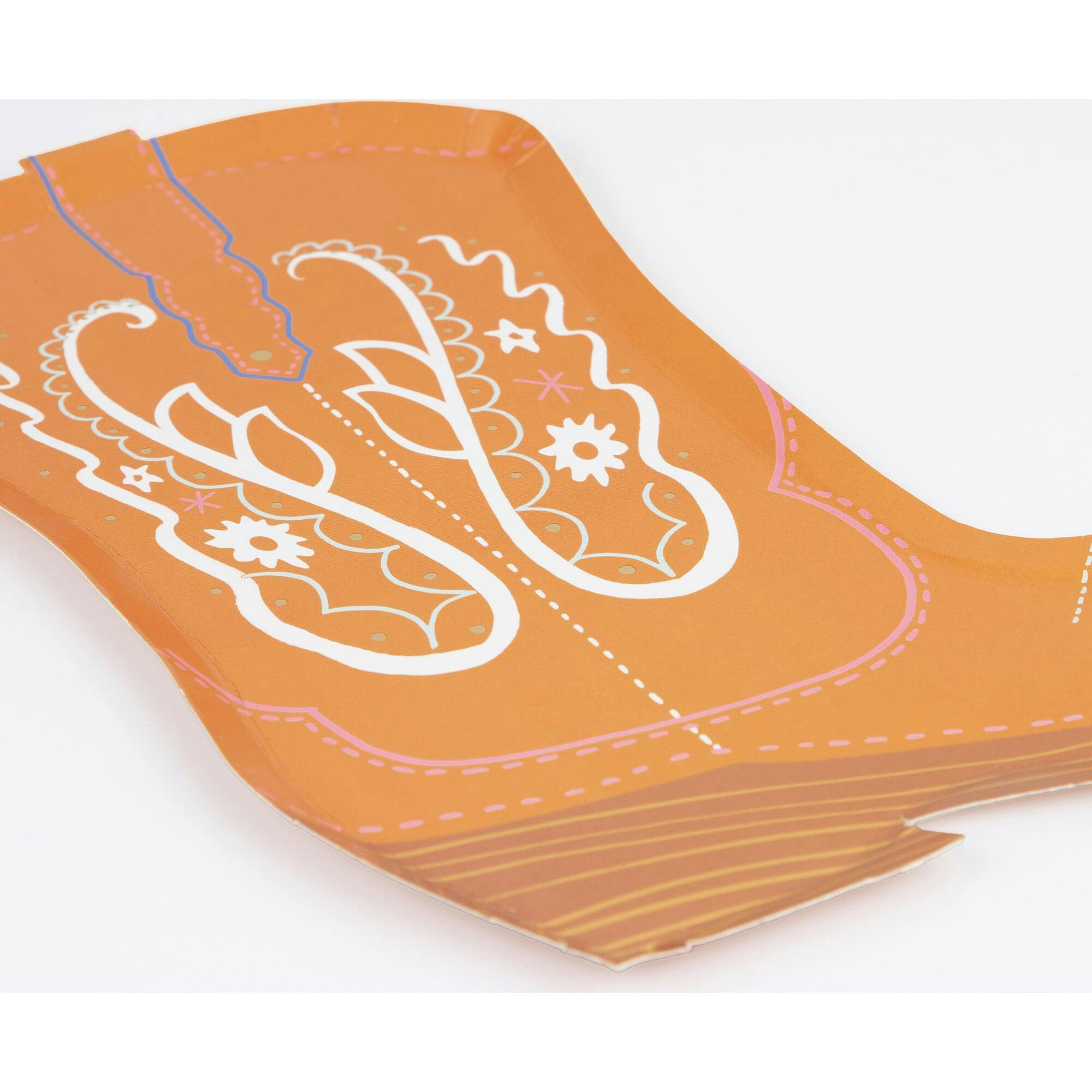 Western Boot Plates