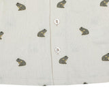 Deccie Shirt | Frogs | Warm White