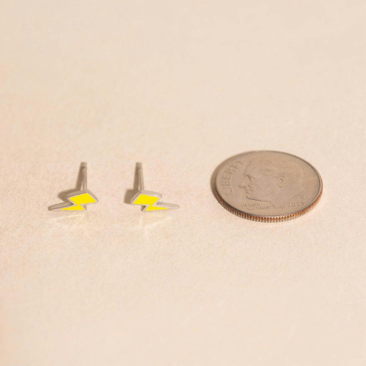 Lightning Mini Stud Earrings