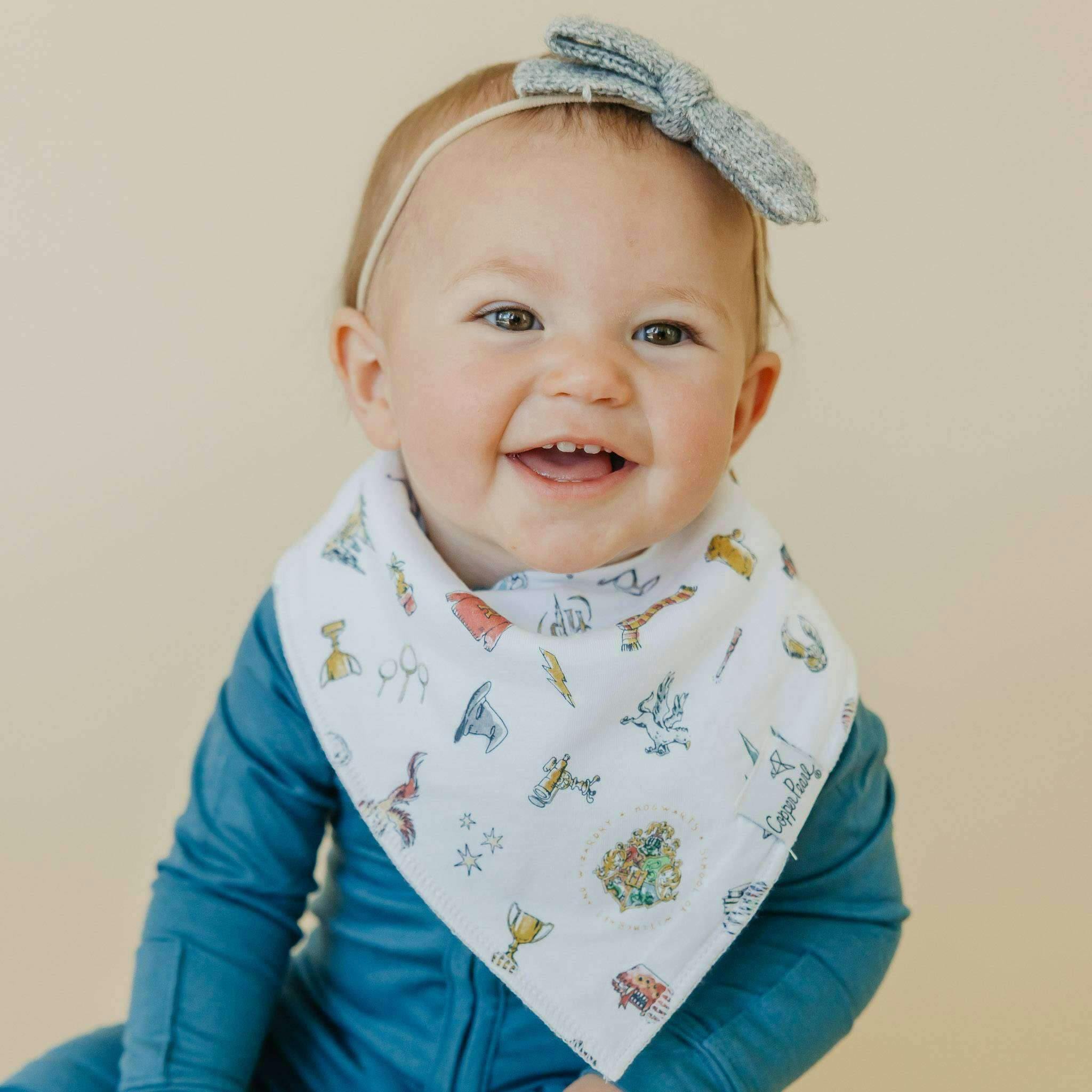 4 Pack Baby Bandana Bibs - Wizarding World