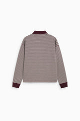 Ona Woman Polo Winetesting Stripe
