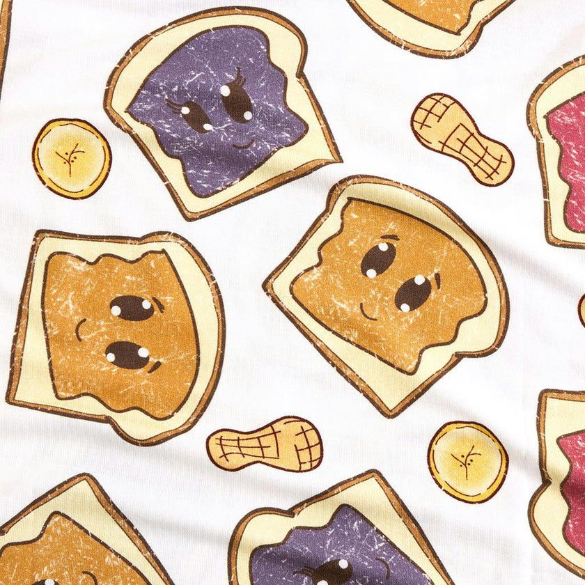 Peanut Butter Jelly Time Men's Luxe Pajama Pant Set