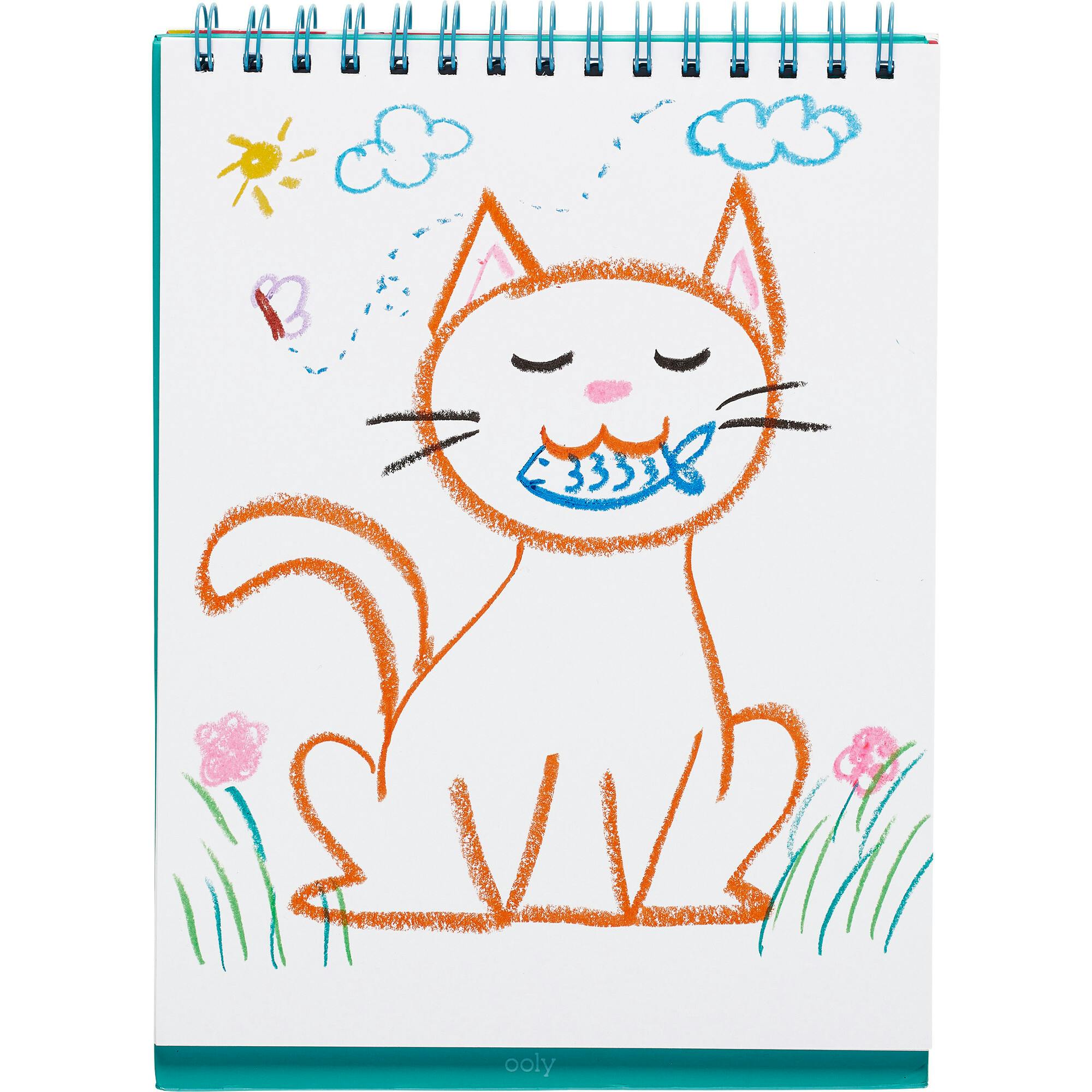 Cat Parade Gel Crayons - Set of 12