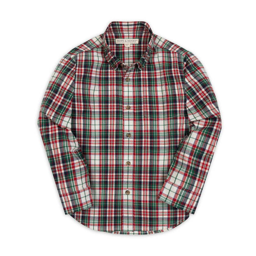 Organic Stretch Poplin Shirt