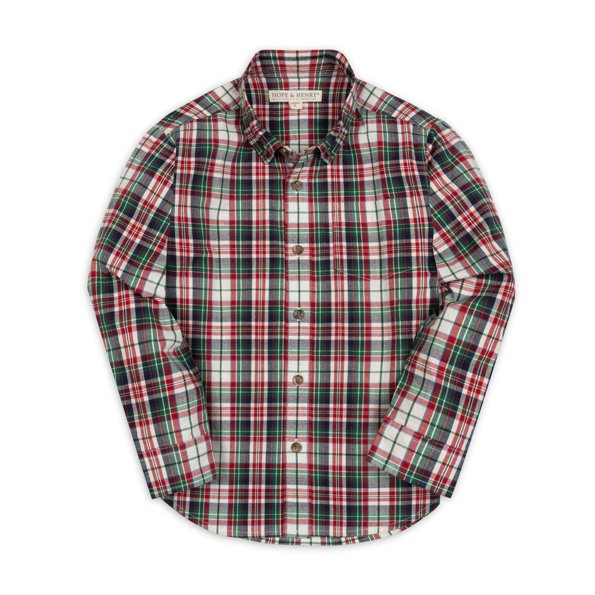 Organic Stretch Poplin Shirt
