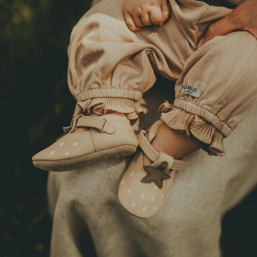 Nanoe Shoes | Strawberry | Powder Nubuck