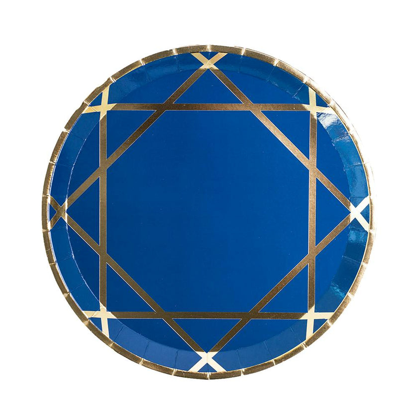 Enchanté Navy Dinner Plates