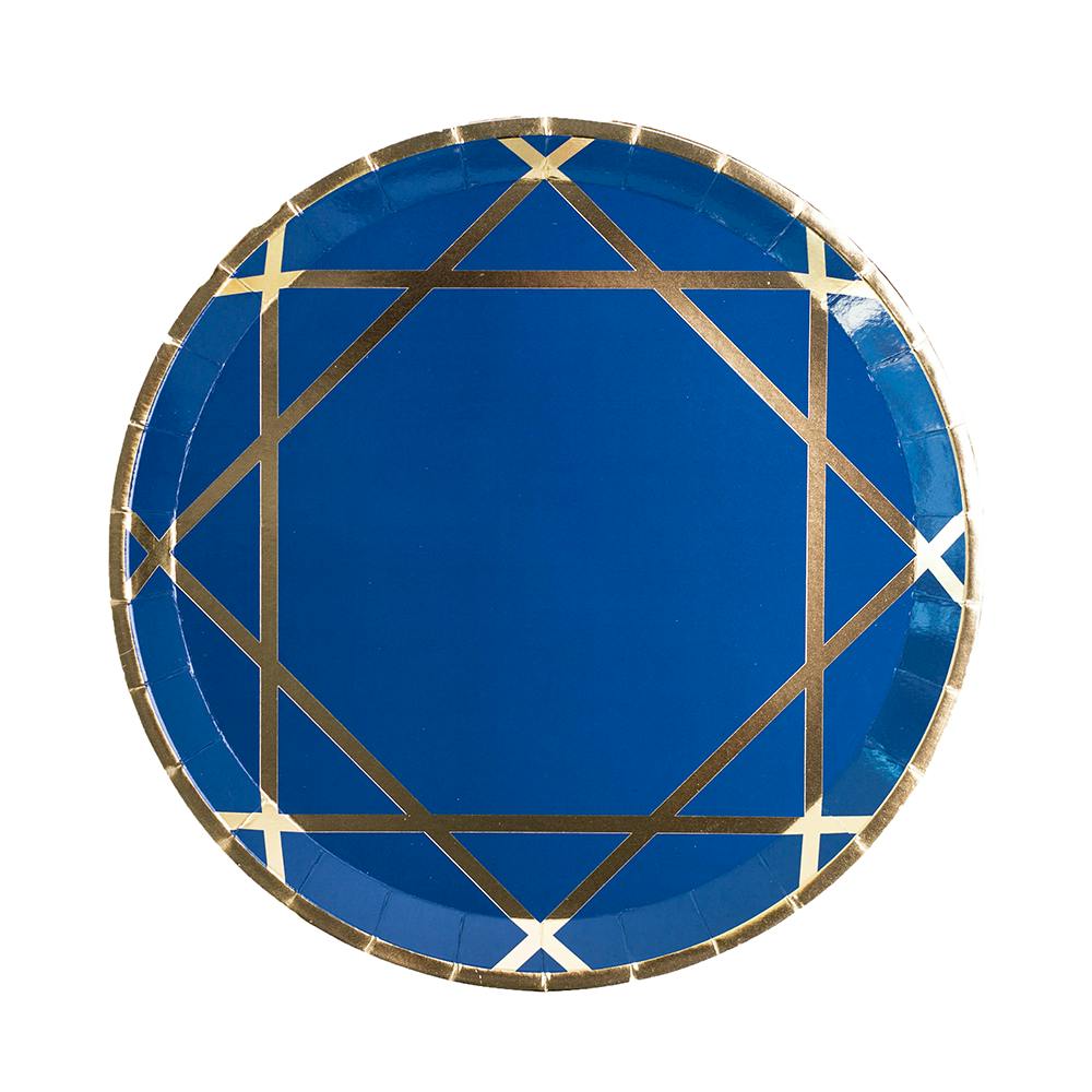 Enchanté Navy Dinner Plates