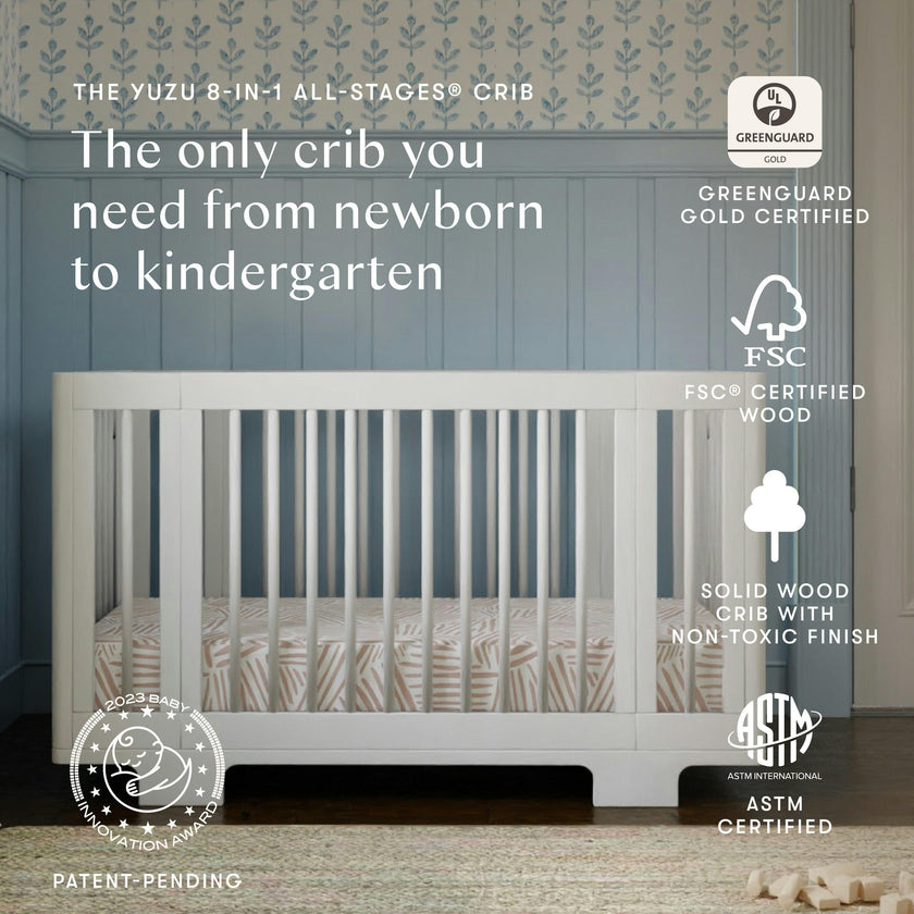 Babyletto Yuzu 8-in-1 Convertible Crib with All-Stages® Conversion Kits