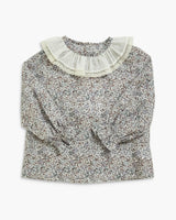 Amelia Blouse Blue Plum Liberty