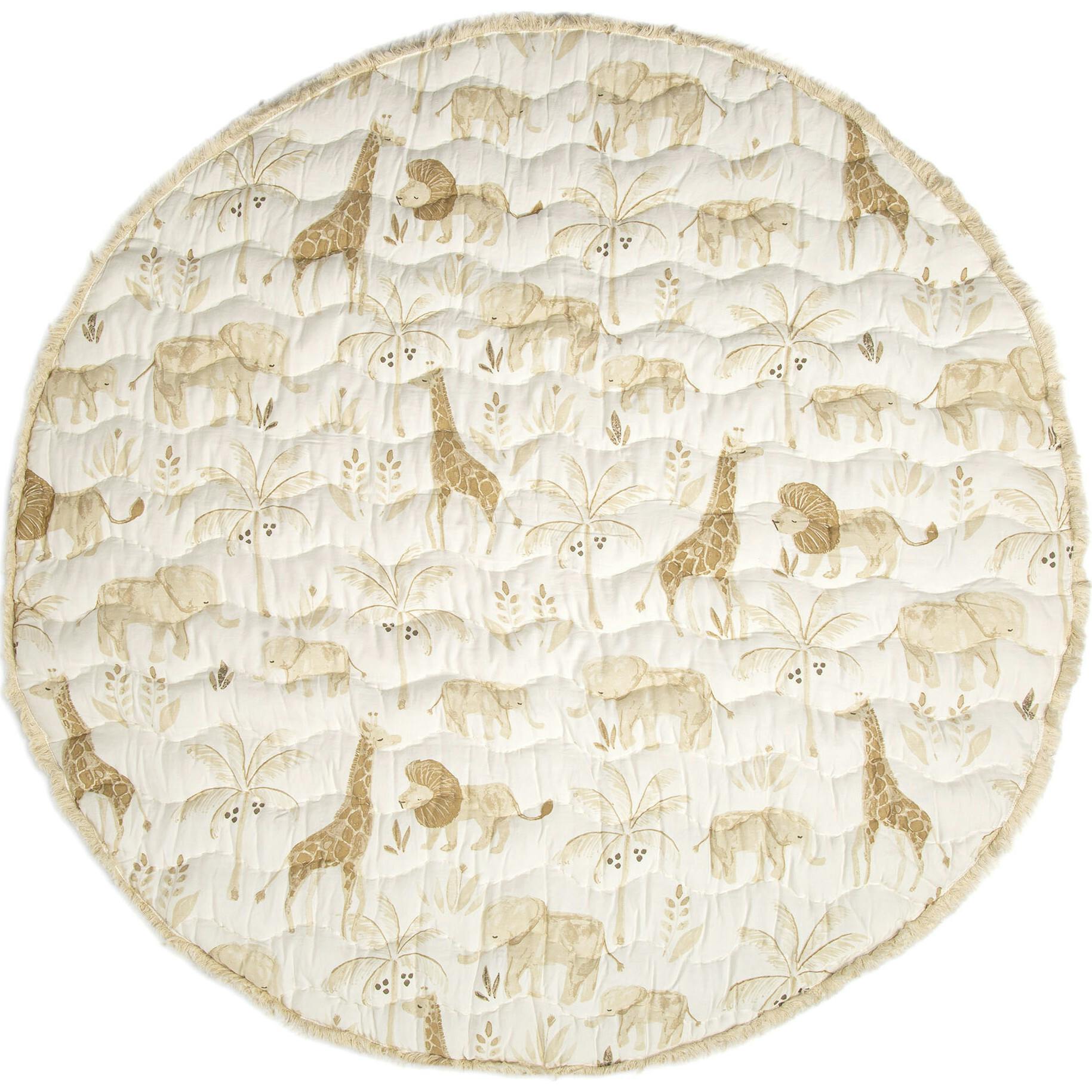Kendi Quilted Safari Baby Play Mat