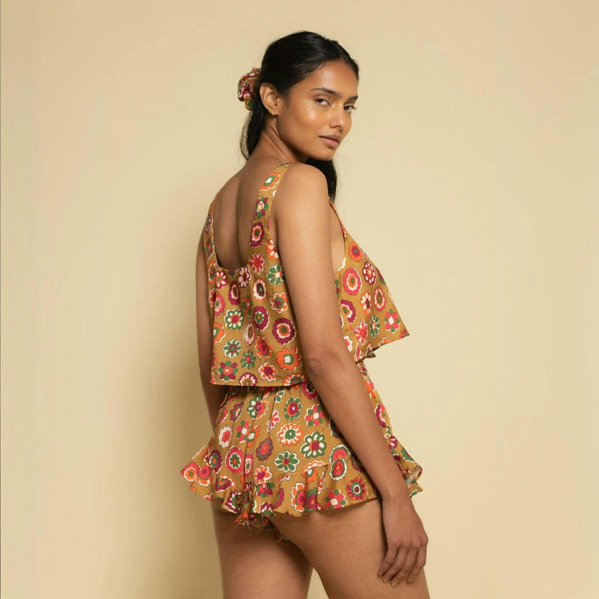 Silk Boho Short