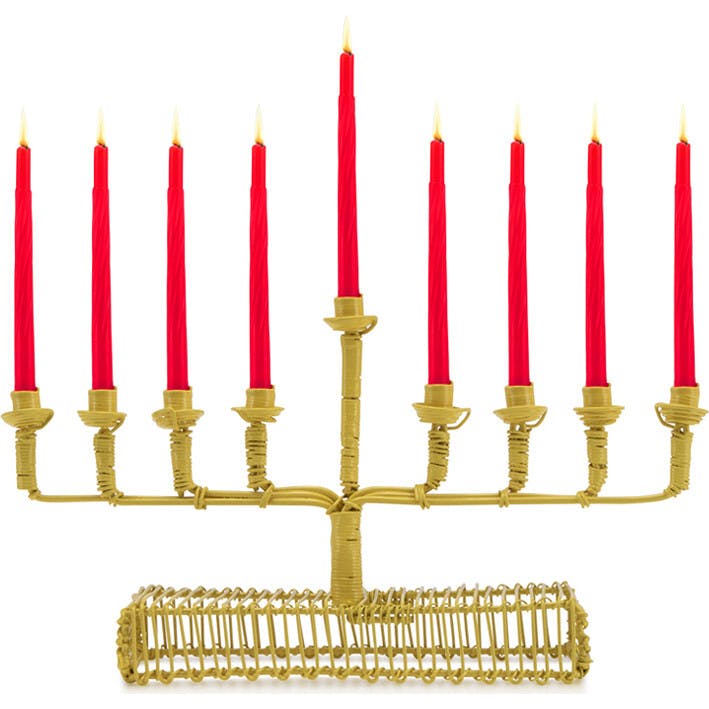 Licht Wire Square Arm Menorah
