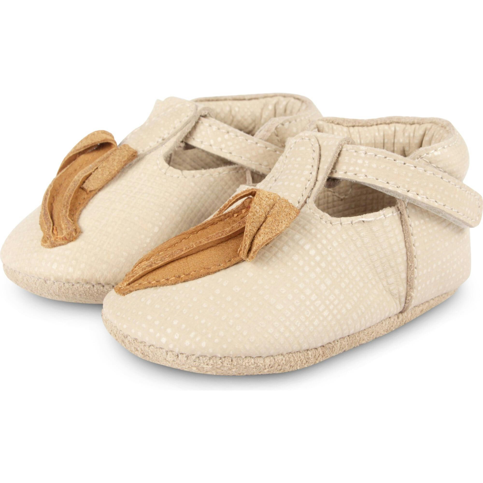 Nanoe Shoes | Banana | Cream Scored Leather