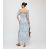 The Scarlett Nap Dress - Blue Corsica Paisley