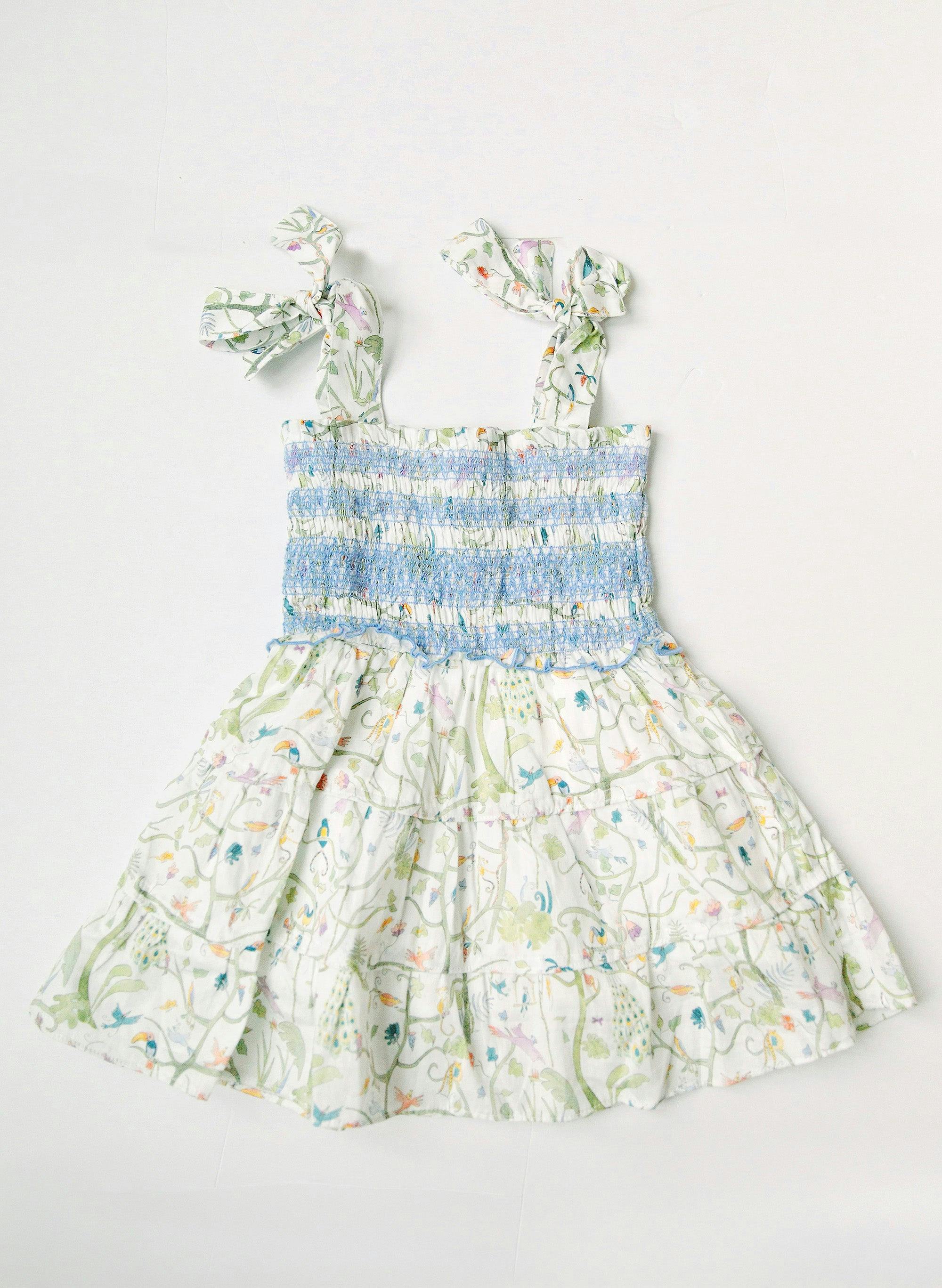 Gemma Dress - Tropical Garden