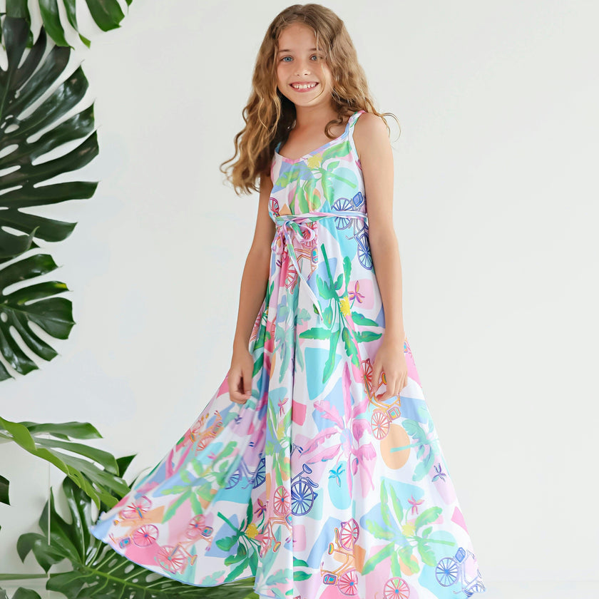 Maxi Dress - Puerto Viejo Print