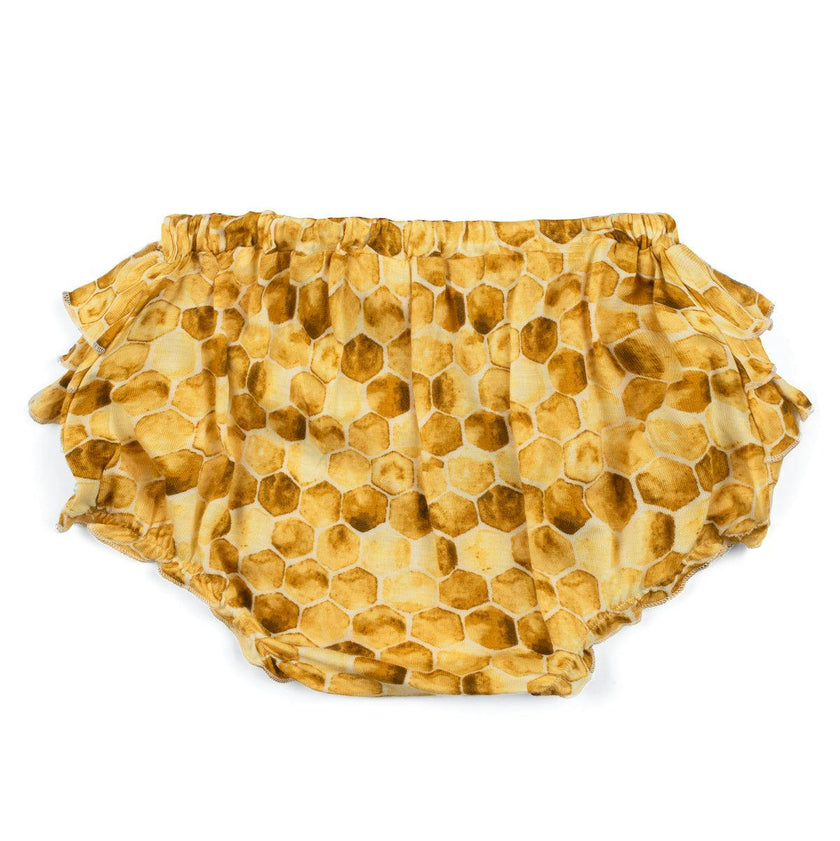 Honeycomb Bamboo Ruffle Bloomer