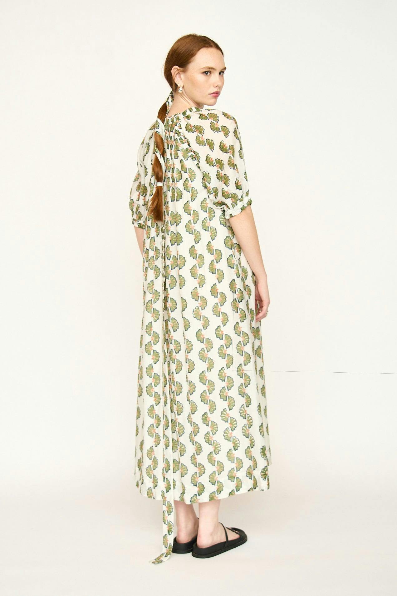Somerset Dress in Dill Orchard Road