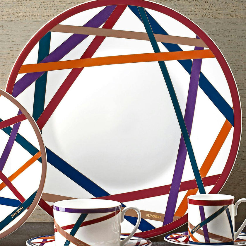 Charger Plate NASTRI  Multicolor diam. 12.5"