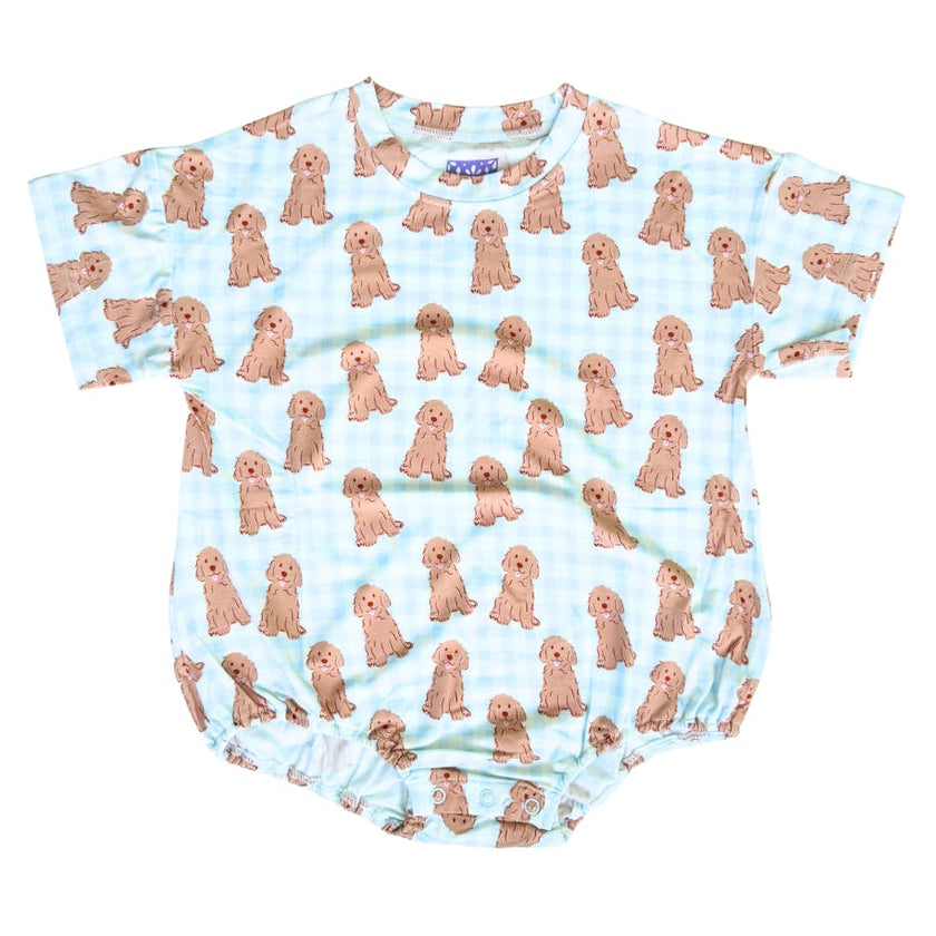 Blue Goldendoodle T-Shirt Bubble