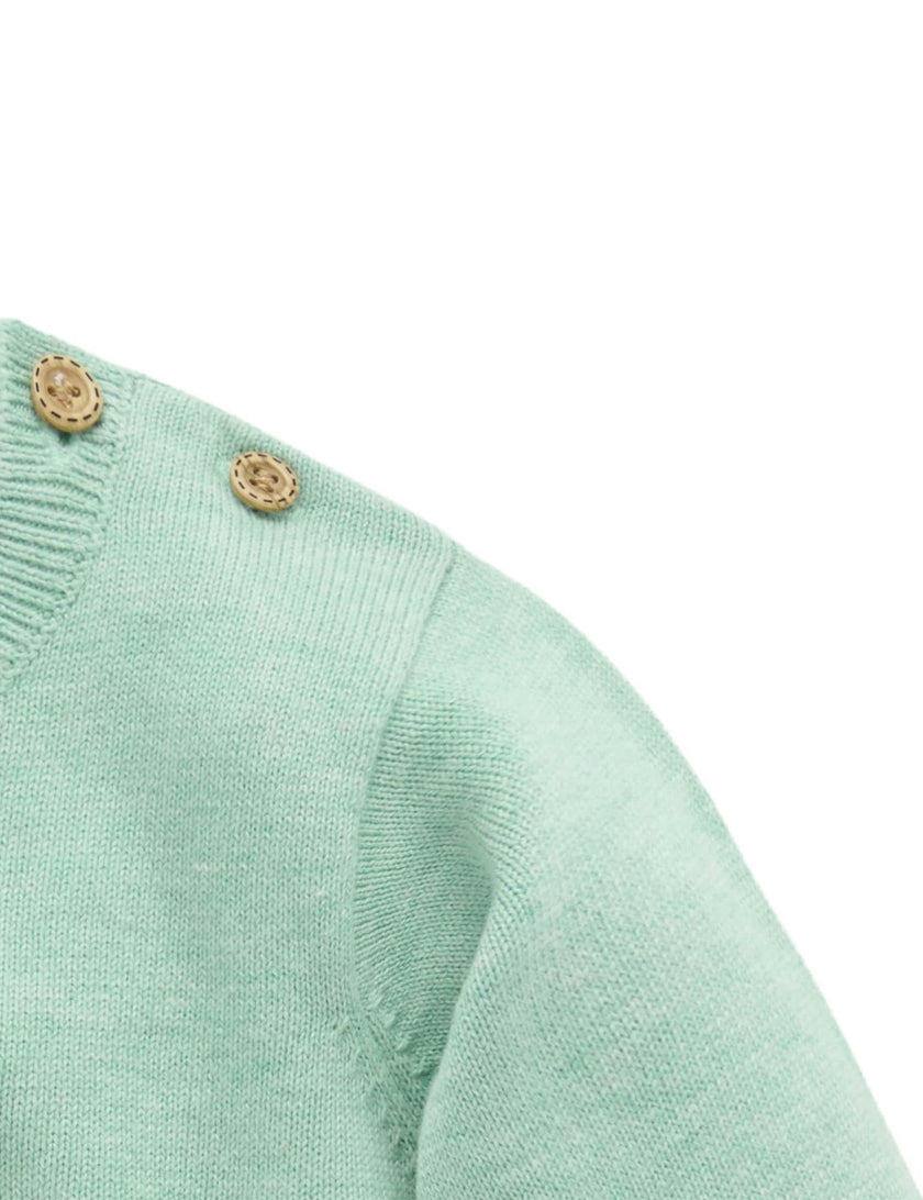 Llama Jumper Aloe Melange