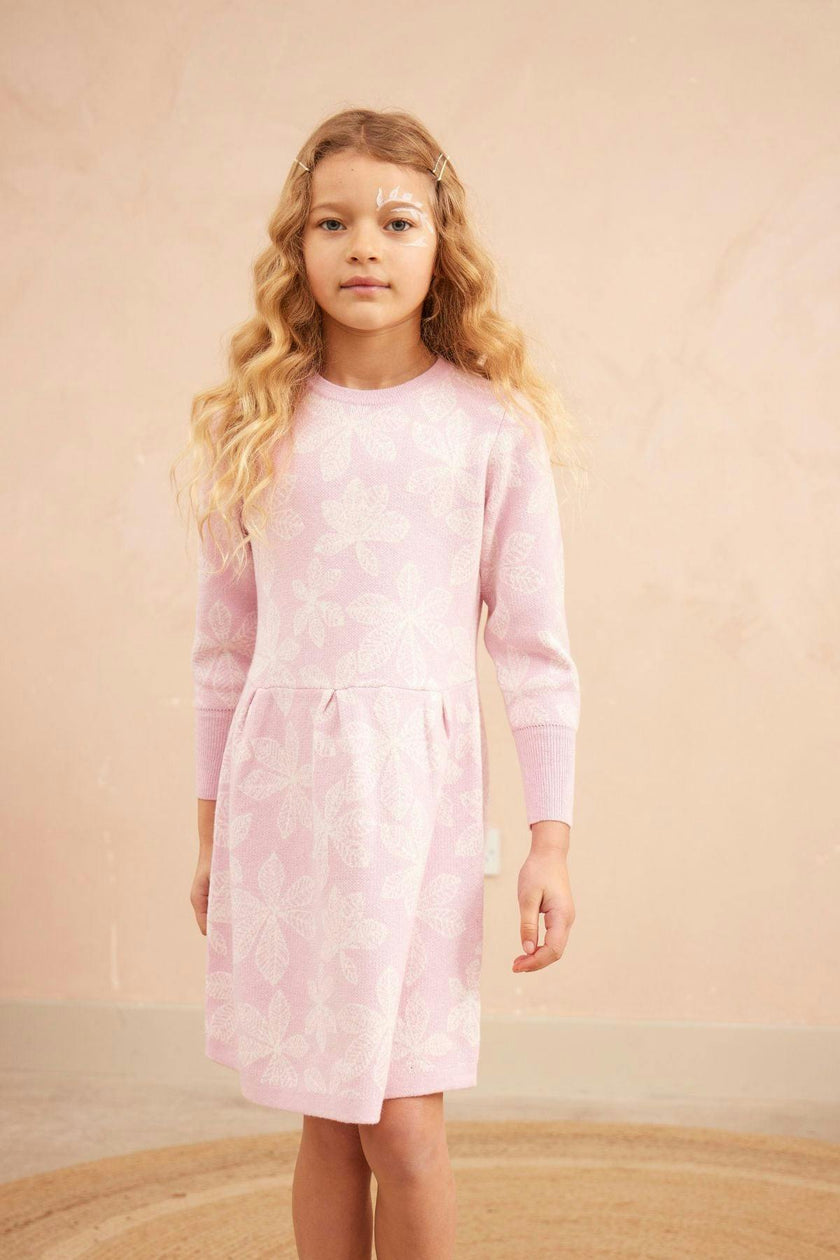 Chestnut Leaves Dress | Bubble Gum