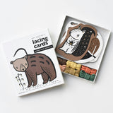 Woodland Lacing Cards